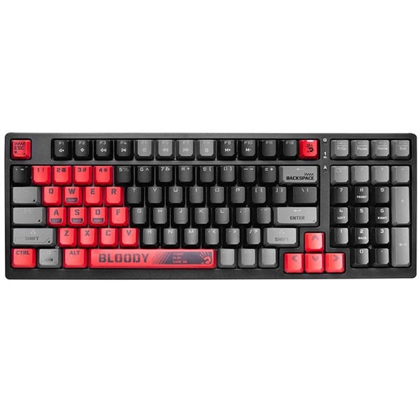 A4-Tech A4TKLA47261 Bloody S98 Sports US RGB piros mechanikus (red switch) gamer billentyűzet