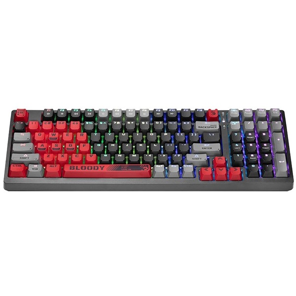 A4-Tech A4TKLA47261 Bloody S98 Sports US RGB piros mechanikus (red switch) gamer billentyűzet