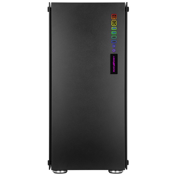 ABKONCORE Ramesses 760 RGB fekete ablakos (Táp nélküli) számítógép ház