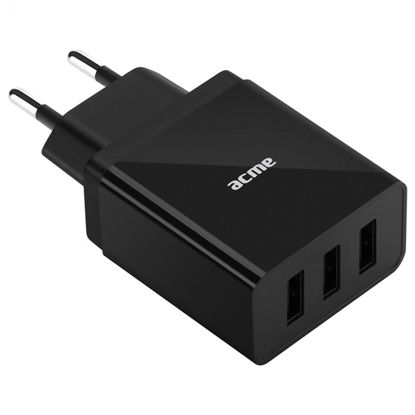 ACME CH206 3.4A univerzális 3x USB hálózati töltő