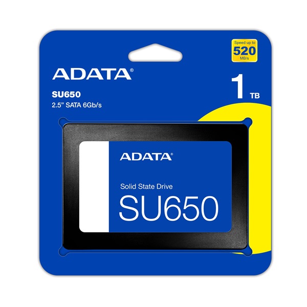 ADATA 1TB Sata3 2,5" SU650 (ASU650SS-1TT-R) SSD