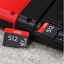 ADATA XPG 512GB SD micro XPG (SDXC Class 10 UHS-I) (AUSDX512GUI3XPGA2-R) gamer memóriakártya