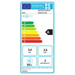 AEG AXP34U338CW mobil klíma