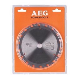 AEG BKS18 fához 165x15,8x1,5mm 18 fogas körfűrészlap