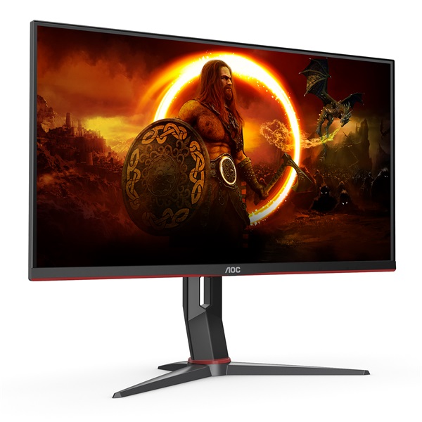 AOC 28" U28G2XU2/BK UHD IPS 144Hz HDMI/DP/USB gamer monitor