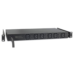 APC AP7516 Rack PDU, Basic, 1U, 14, 4kW, 208V, (6)C19