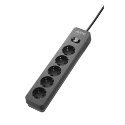 APC PME5B-GR SURGE PROTECTOR fekete túlfeszültségvédő