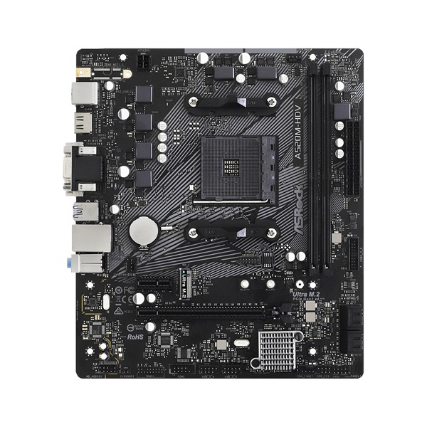 ASRock A520M-HDV AMD A520 SocketAM4 mATX alaplap