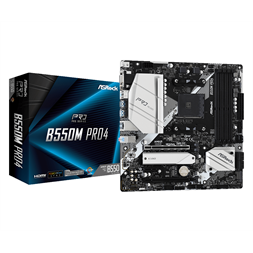 ASRock B550M PRO4 AMD B550 SocketAM4 mATX alaplap