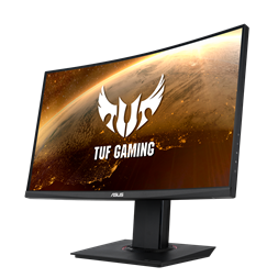 ASUS 23,6" TUF Gaming VG24VQR FHD VA 165Hz FreeSync ívelt gamer monitor