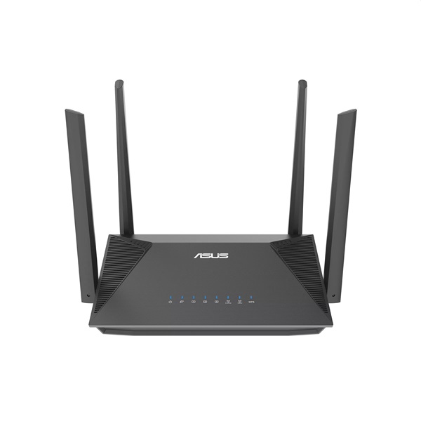 ASUS RT-AX52 (AX1800) 574+1201Mbps fekete vezeték nélküli router