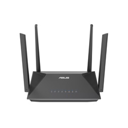 ASUS RT-AX52 (AX1800) 574+1201Mbps fekete vezeték nélküli router