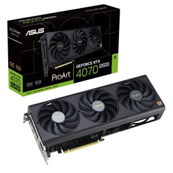 ASUS GeForce RTX 4070 SUPER ProArt OC nVidia 12GB GDDR6X 192bit PCIe videókártya