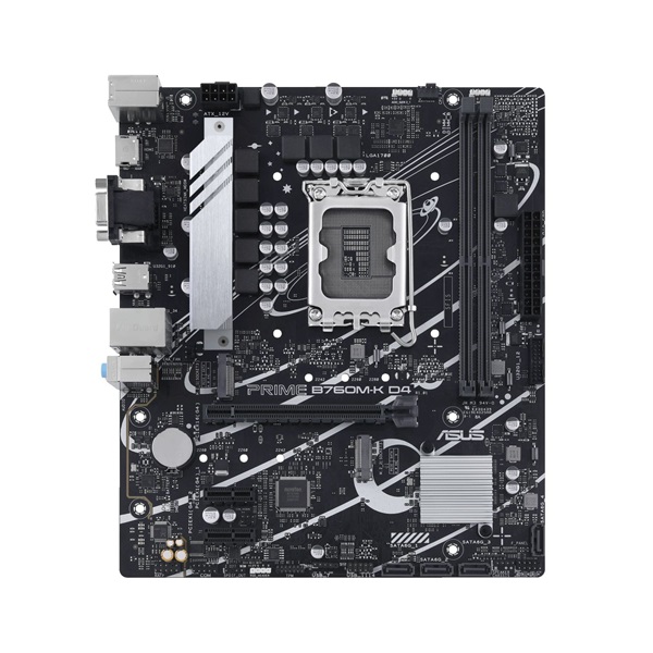 ASUS PRIME B760M-K D4 Intel B760 LGA1700 mATX alaplap