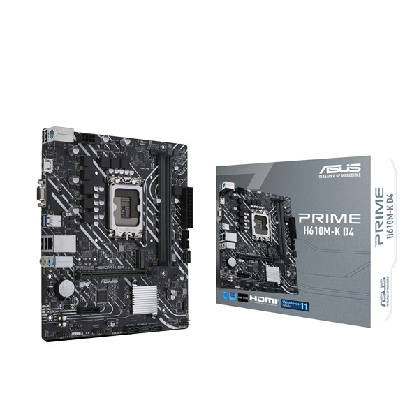 ASUS PRIME H610M-K D4 Intel H610 LGA1700 mATX alaplap