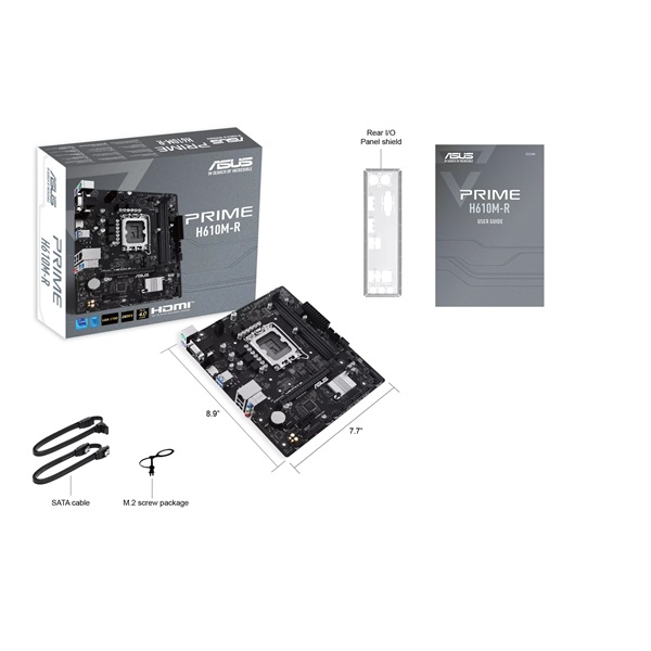 ASUS PRIME H610M-R SI Intel H610 LGA1700 mATX alaplap