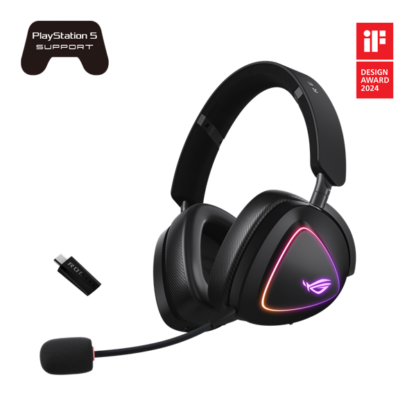 ASUS ROG DELTA II vezeték nélküli gamer headset