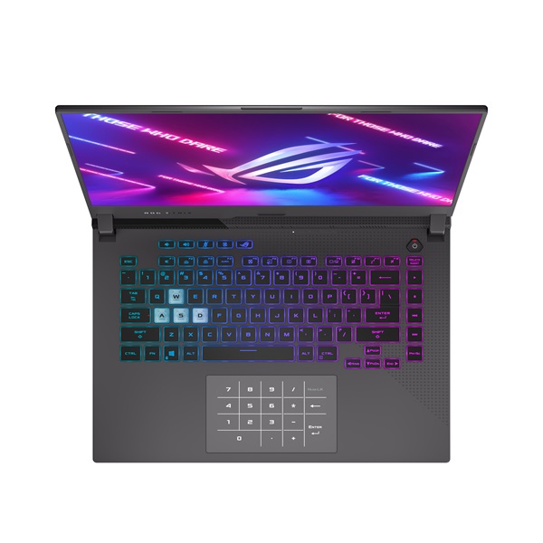 ASUS ROG STRIX G513RM-HF235 15,6" FHD/AMD Ryzen R7-6800H/8GB/512GB/RTX 3060 6GB/szürke laptop