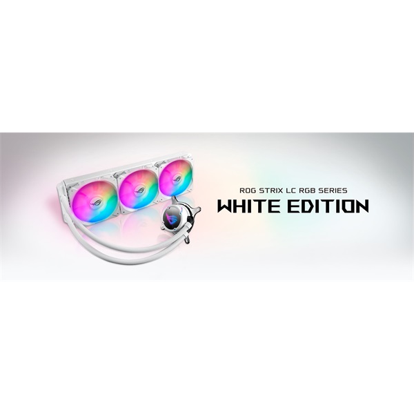 ASUS ROG STRIX LC 360 RGB White Edition vízhűtéses processzorhűtő