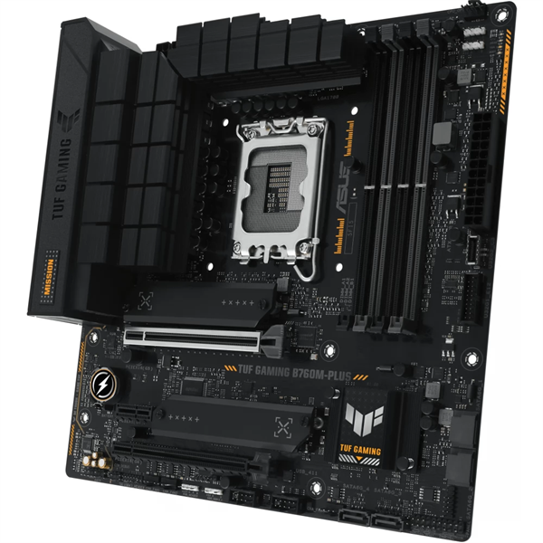 ASUS TUF GAMING B760M-PLUS Intel B760 LGA1700 DDR5 mATX alaplap