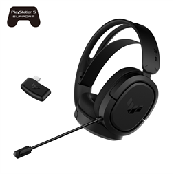 ASUS TUF GAMING H1 Wireless fekete gamer headset