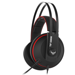 ASUS TUF GAMING H7 fekete-piros gamer headset