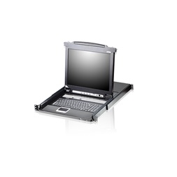 ATEN CL5716M-ATA-AG LCD 17" KVM Konzol  + 16PC Switch