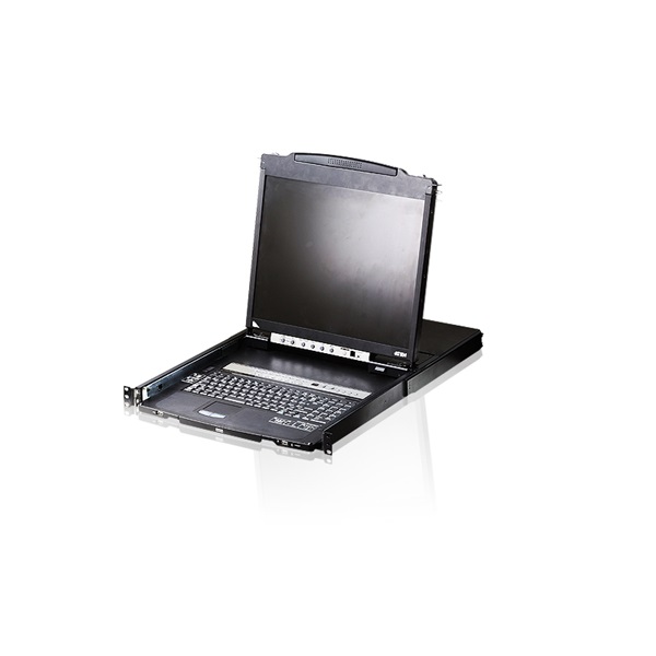 ATEN CL5808N-ATA-AG LCD 19" KVM Konzol + 8PC Switch