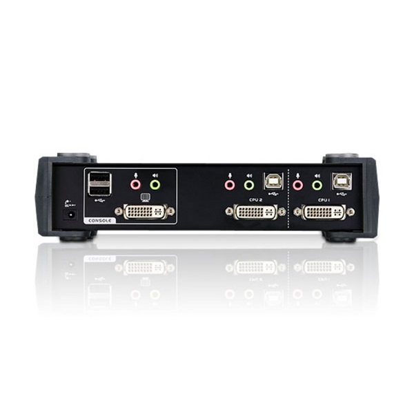 ATEN CS1762A-AT-G 2PC USB DVI + Audio KVM Switch