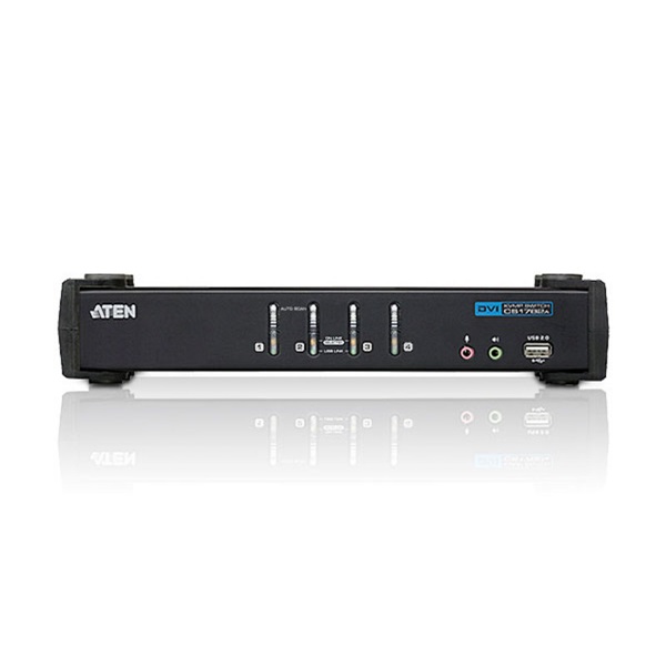 ATEN CS1764A-AT-G 4PC USB DVI + Audio KVM Switch