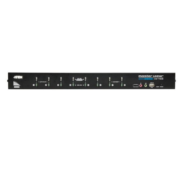 ATEN CS1768-AT-G 8PC USB DVI + Audio KVM Switch