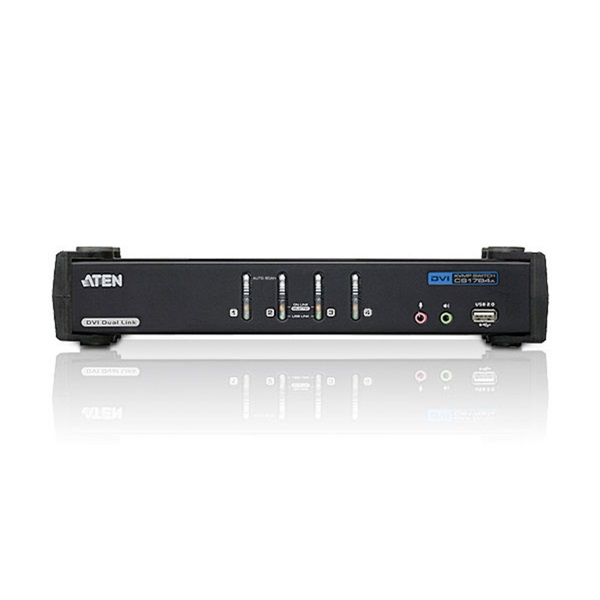 ATEN CS1784A-AT-G 4PC USB DVI + Audio KVM Switch