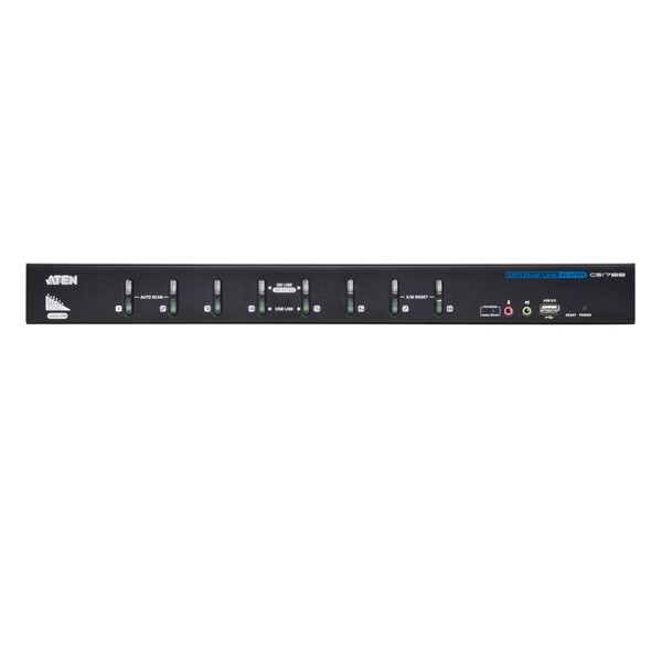 ATEN CS1788-AT-G 8PC USB DVI + Audio KVM Switch