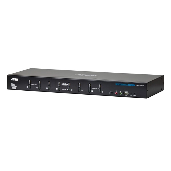 ATEN CS1788-AT-G 8PC USB DVI + Audio KVM Switch