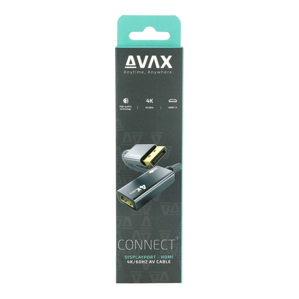 AVAX AV600 Displayport-HDMI 1.4 4K/30Hz AV kábel