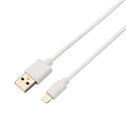 Avax CB104W Pure 1m 2,1A USB A-Lightning fehér adat- és töltőkábel