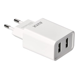 AVAX CH301 PURE Hálózati fali töltő 2x USB, 12W