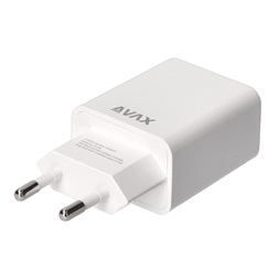 AVAX CH301 PURE Hálózati fali töltő 2x USB, 12W