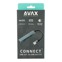 AVAX HB600 CONNECT+ USB 3.0-4xUSB 3.0 HUB