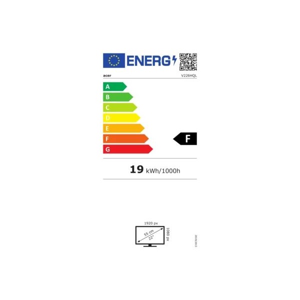 Acer 21,5" V226HQLBbi LED HDMI monitor