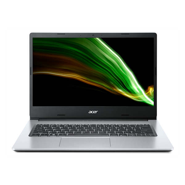 Acer Aspire 1 A114-33-C0ZR, 14.0"FHD, Intel Celeron N4500, 4GB, 128GB, Int. VGA, Win11S, ezüst laptop