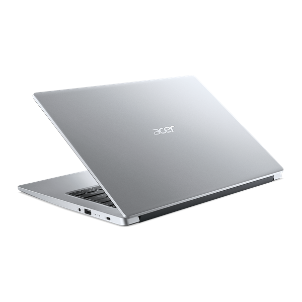 Acer Aspire 1 A114-33-C0ZR, 14.0"FHD, Intel Celeron N4500, 4GB, 128GB, Int. VGA, Win11S, ezüst laptop