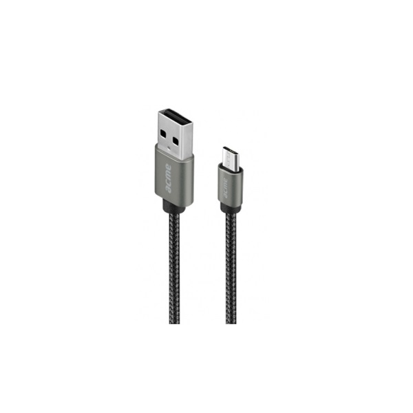 Acme CB2011G 1m asztroszürke Micro USB kábel