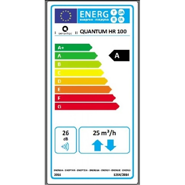 Aerauliqua Quantum HR-100 + SEN-HY-I decentralizált hőcserélő