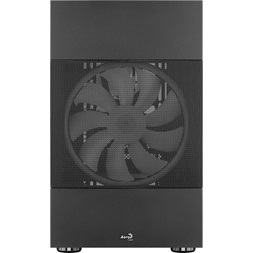 Aerocool Atomic v1 fekete (táp nélküli) ablakos mATX ház