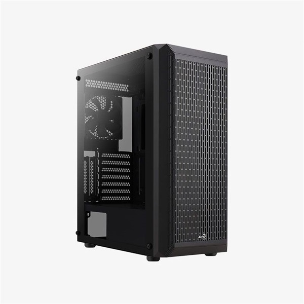 Aerocool Beam v1 fekete (táp nélküli) ablakos ATX ház