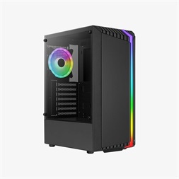 Aerocool Bionic fekete (táp nélküli) ablakos ATX ház