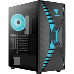 Aerocool Cronus ARGB fekete (táp nélküli) ablakos ATX ház