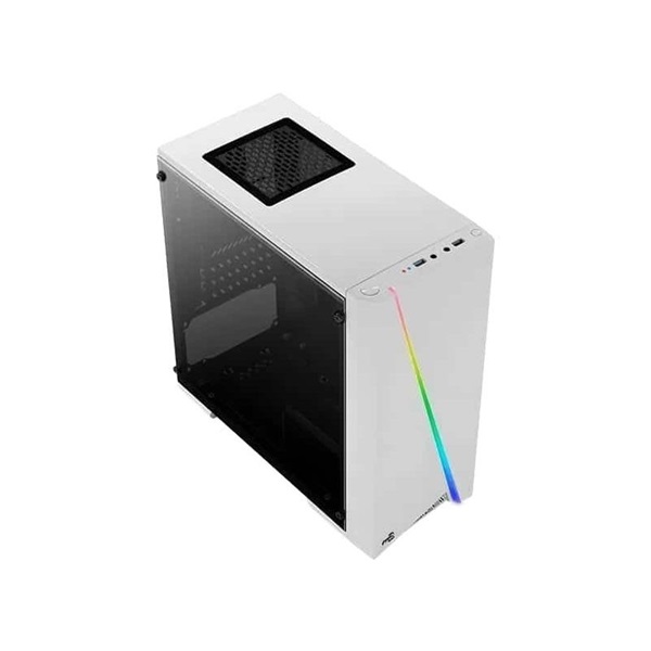 Aerocool Cylon Mini RGB fehér (táp nélküli) ablakos mATX ház