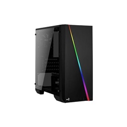 Aerocool Cylon Mini TG RGB fekete (táp nélküli) ablakos mATX ház